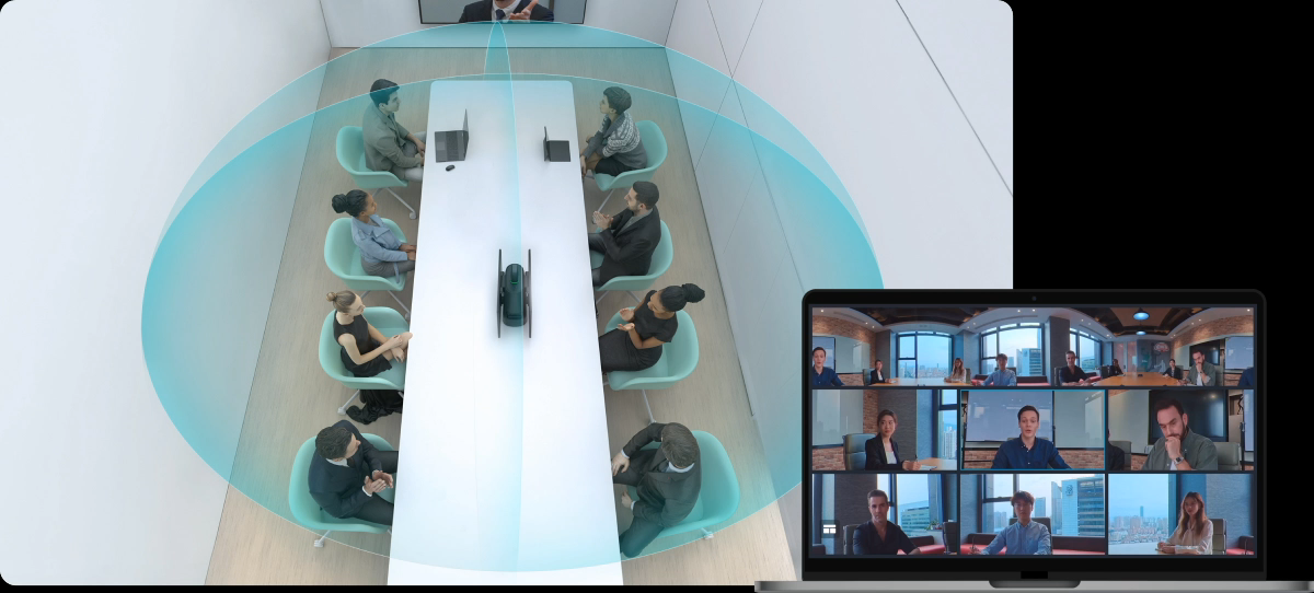 360° 全景会议 visual