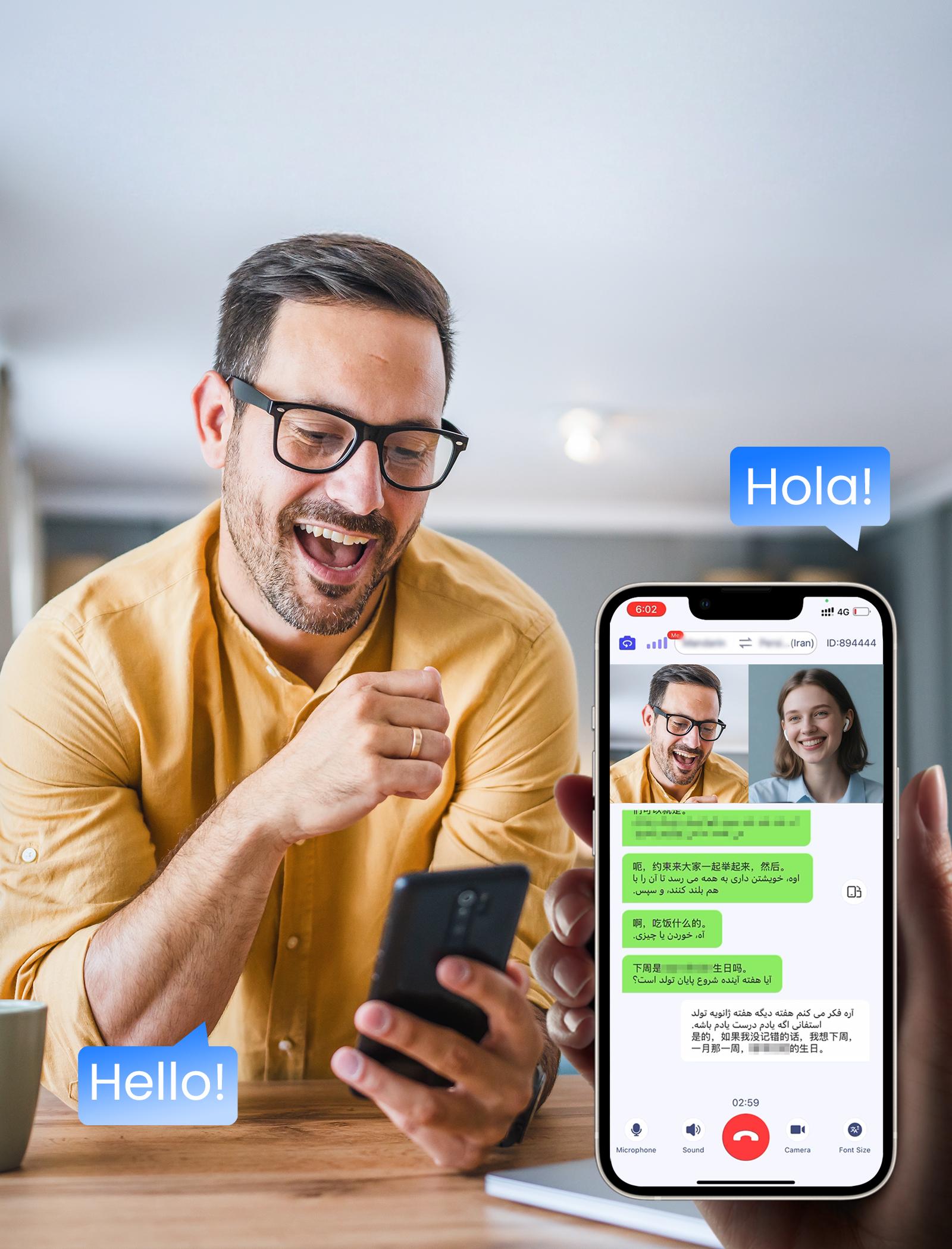 Cross-Language Phone Communication